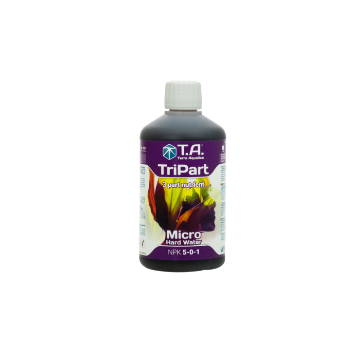 Tripart Micro Agua Dura 60 L - Terra Aquatica - Nutrientes