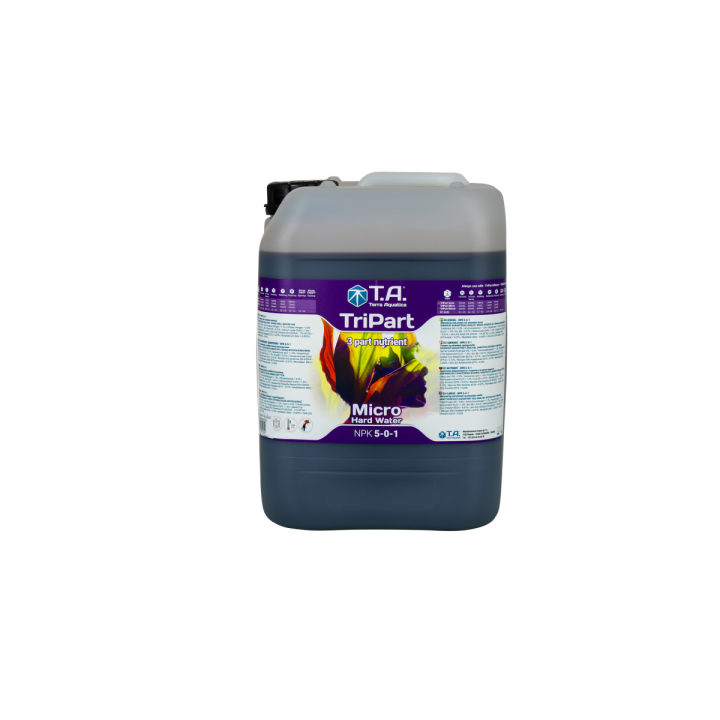 Tripart Micro Agua Dura 60 L - Terra Aquatica - Nutrientes