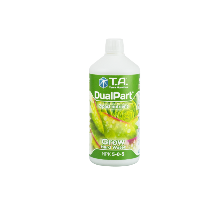 Dualpart Grow Agua Dura 1L - Terra Aquatica - Nutrientes