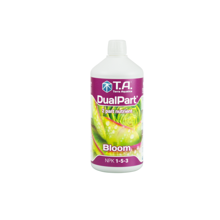 Dualpart Bloom 1L Terra Aquatica - Nutriente Eficaz - Nutrientes