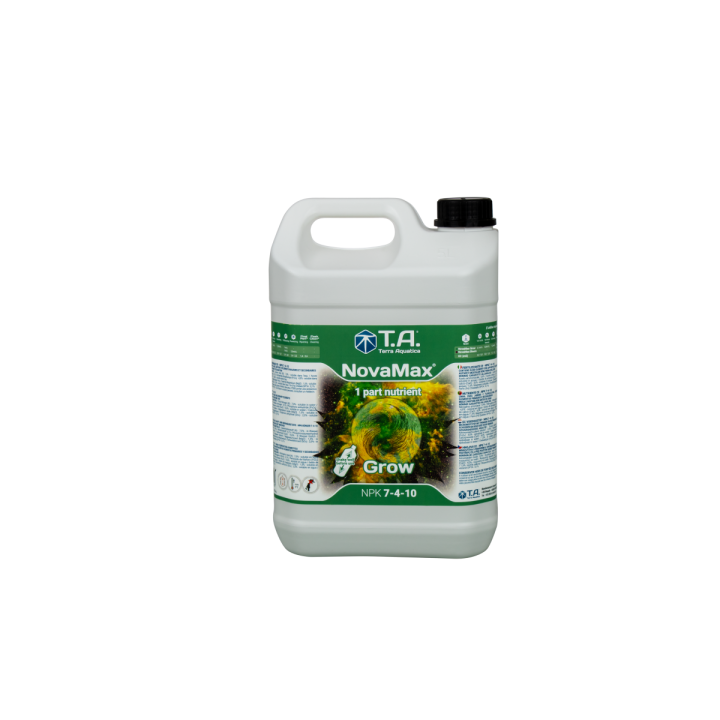 NovaMax Grow 5 L - Fertilizante Concentrado TERRA AQUATICA - Nutrientes