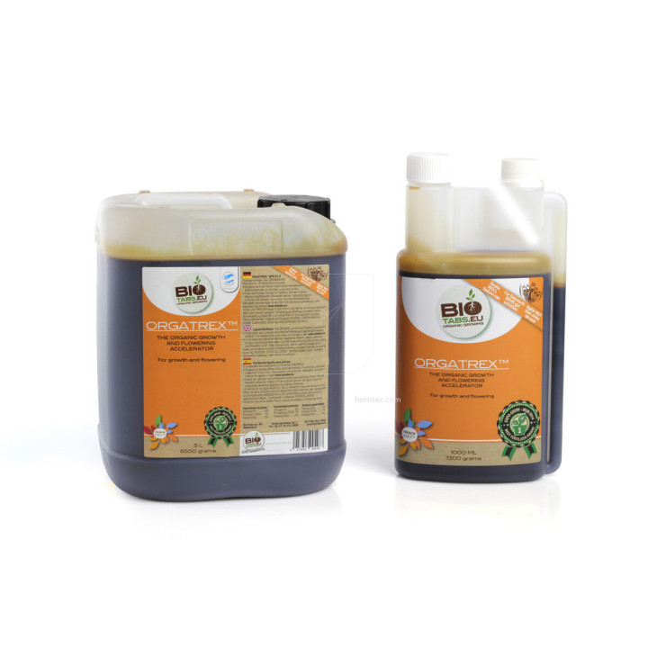 Orgatrex 5 l - Fertilizante Líquido para Plantas | BIOTABS - Nutrientes Orgánicos