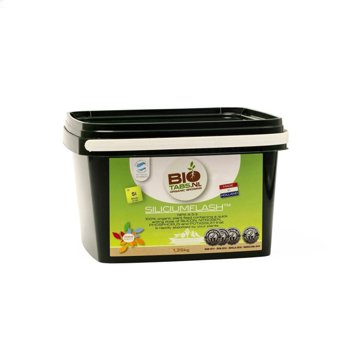 Silicium Flash 4500 g - Fertilizante Orgánico BioTabs - Nutrientes