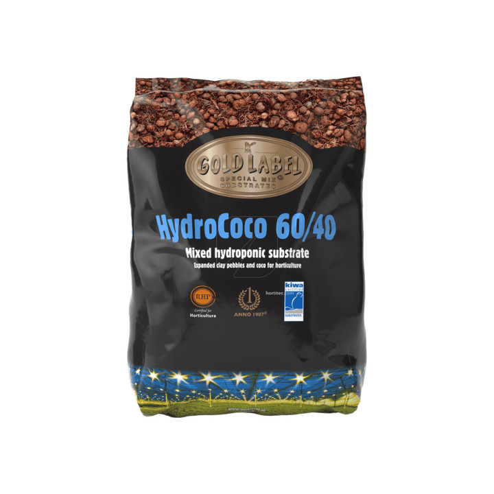 Sustrato Hydro Coco 60/40 - GOLD LABEL para Hidroponía - Sustratos
