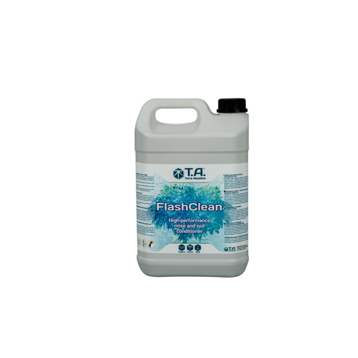 FlashClean 5L - Limpieza de Sistemas Hidropónicos | TERRA AQUATICA - Nutrientes