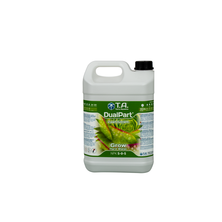 Dualpart Grow Agua Dura 5L - Terra Aquatica - Nutrientes