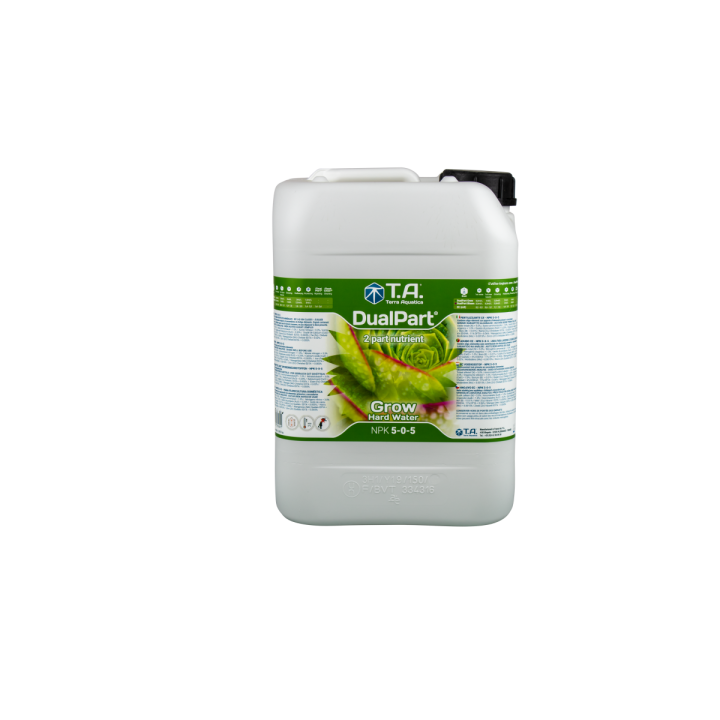 Dualpart Grow Agua Dura 10L - Terra Aquatica - Nutrientes