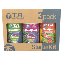 Tripack Floraduo Agua Blanda Ripen - TERRA AQUATICA - Fertilizantes