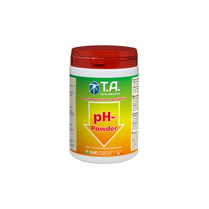 Ph Down Sec 500 g - Terra Aquatica | Fertilizantes Eficaces - Aditivos Varios