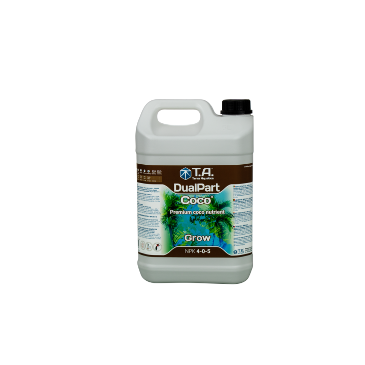 DualPart Coco Grow 5L - Nutriente Eficaz para Cultivo - Nutrientes