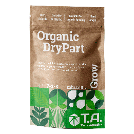 Organic DryPart Grow 400g - Fertilizante Ecológico Terra Aquatica - Nutrientes Orgánicos