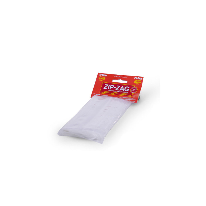 Bolsa Zip Zag Sandwich 25 uds - Conservación Segura - Bolsas