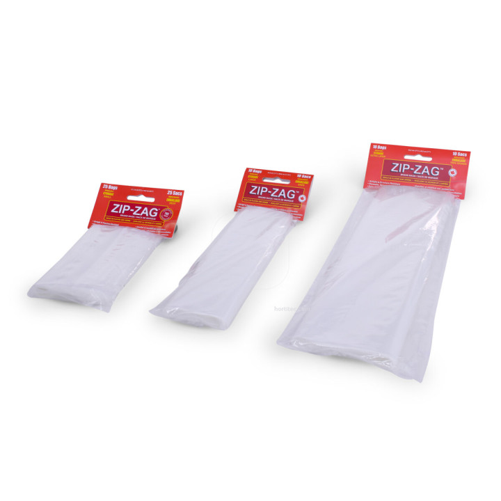 Bolsa Zip Zag Sandwich 25 uds - Conservación Segura - Bolsas