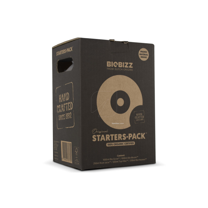 Starters-Pack Biobizz - Kit Cultivo Orgánico Completo - Fertilizantes