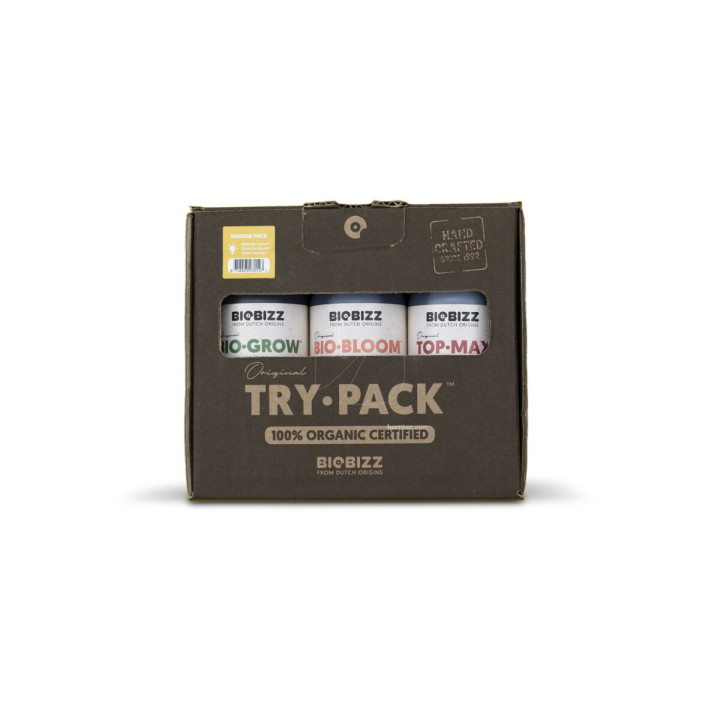 Try Pack™ Indoor - Fertilizantes Biobizz® para Cultivos