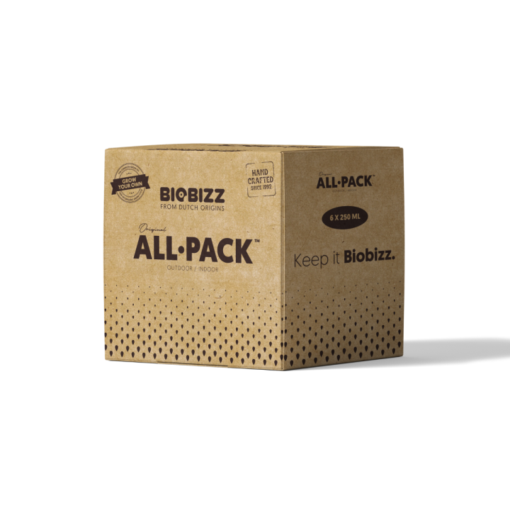 All-pack Outdoor 250 ml Biobizz - Fertilizante Orgánico - Fertilizantes