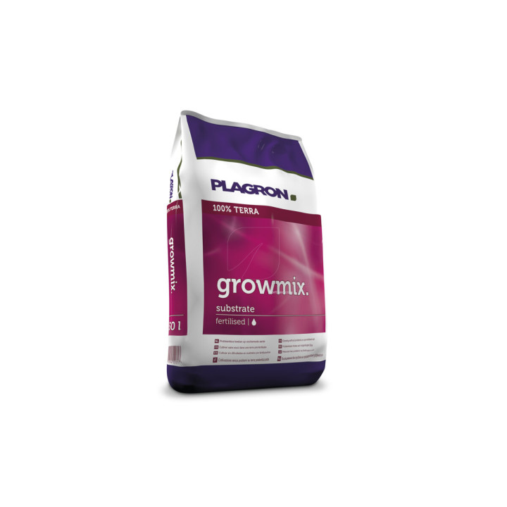 Sustrato Grow Mix 50 L - Plagron para Cultivo Eficiente - Sustratos de Producción