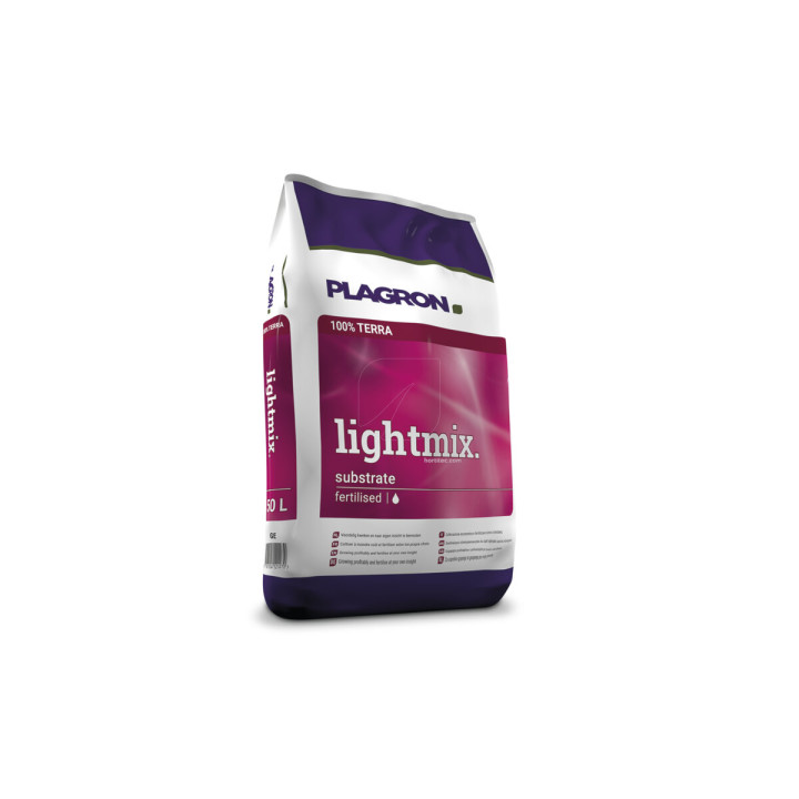 Sustrato Light Mix 25 L Plagron - Calidad para tu Cultivo - Sustratos de Producción