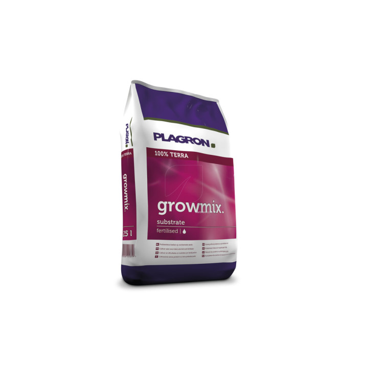 Sustrato Grow Mix 25 L Plagron - Calidad para tus Cultivos - Sustratos de Producción