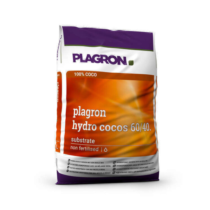 Sustrato Hydro Cocos 60/40 Plagron - Cultivo Eficiente - Sustratos