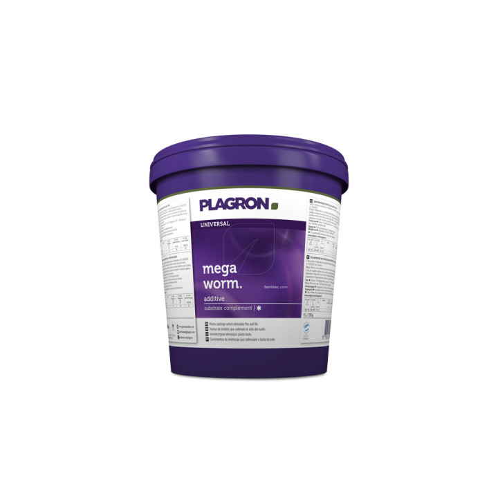 Mega Worm 10 L Plagron - Acondicionador de Suelo Natural - Sustratos Especiales