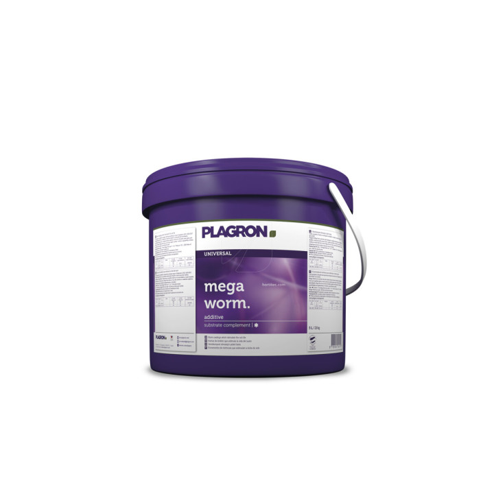 Mega Worm 10 L Plagron - Acondicionador de Suelo Natural - Sustratos Especiales