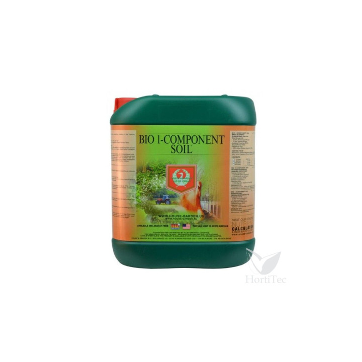Bio 1-Component Tierra 20 L H&G - Fertilizante Orgánico - Nutrientes