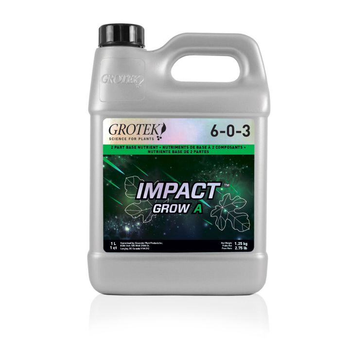 Impact Grow A 4 L Grotek - Fertilizante Eficaz - Nutrientes