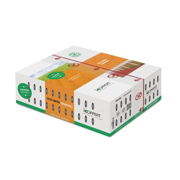 Ulti-Mite Swirski® 100 Sobres - Control Biológico de Plagas - Lucha biológica