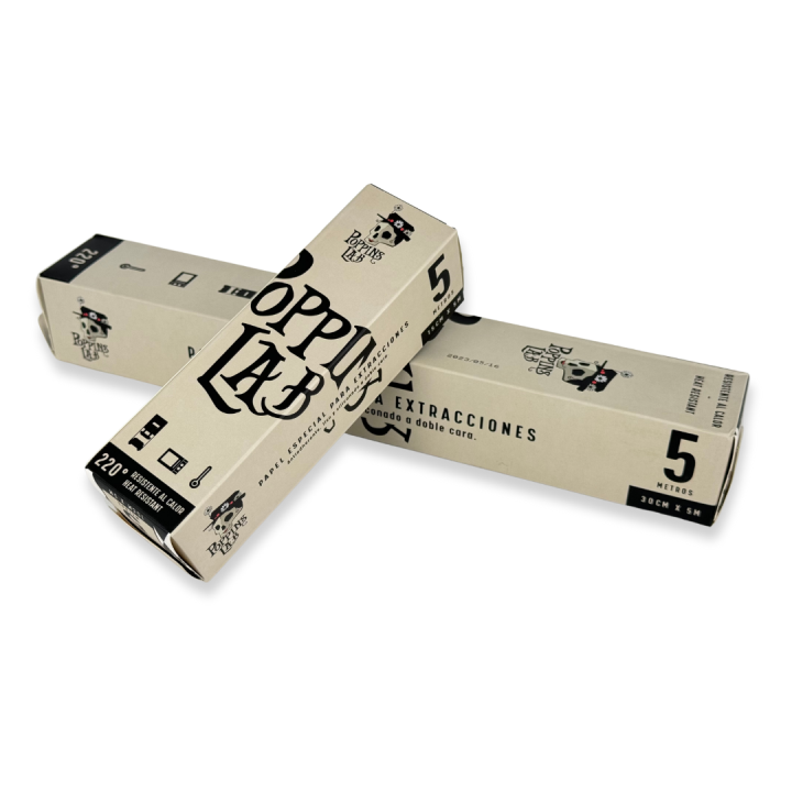 Papel de Extracción 15cm (5m) - Poppins Lab - Presión y calor