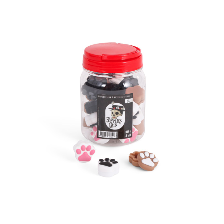 Botes Silicona Gato 3 ml - Poppins Lab (30 unidades) - Envasado