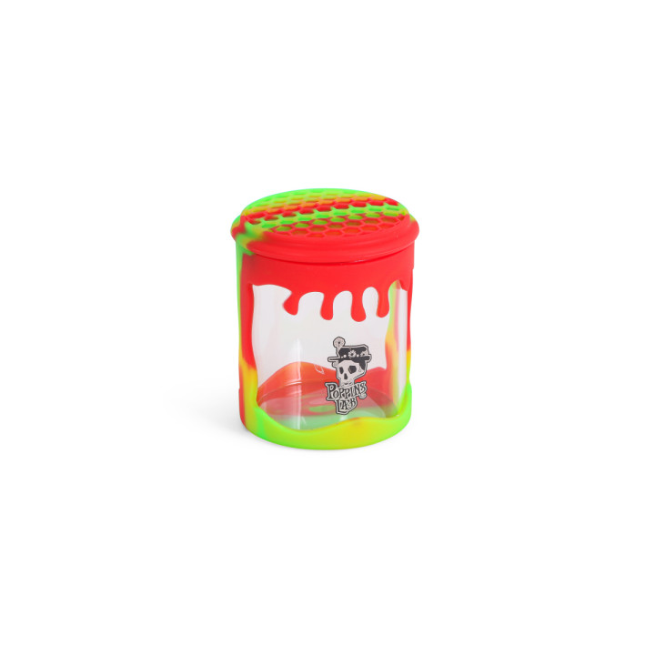 Bote de Cristal/Silicona 100 ml Poppins Lab - Envasado