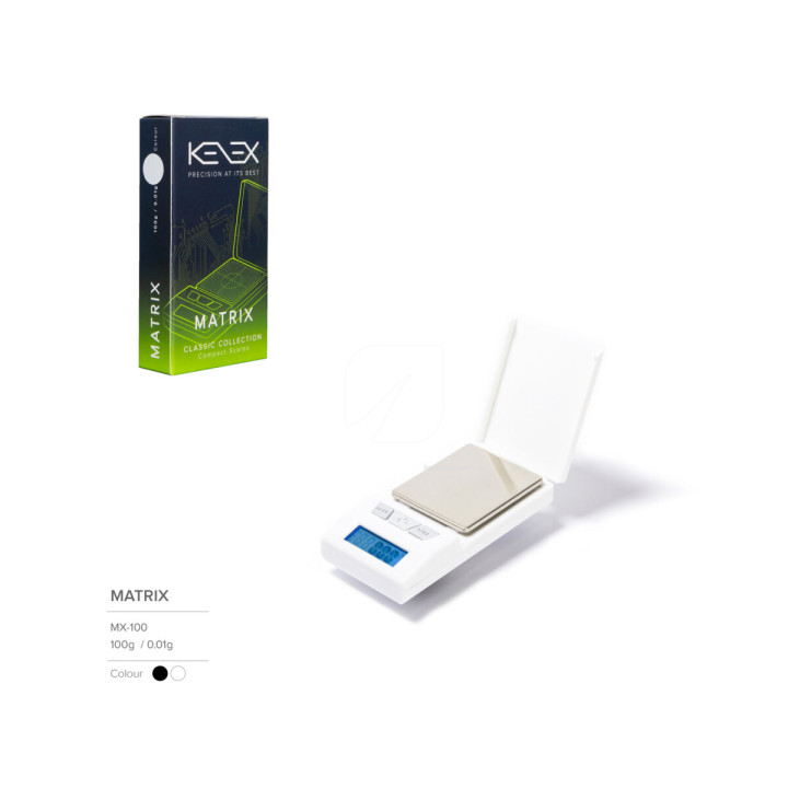 Báscula Matrix KENEX 0,01-100 g - Alta Precisión - Basculas