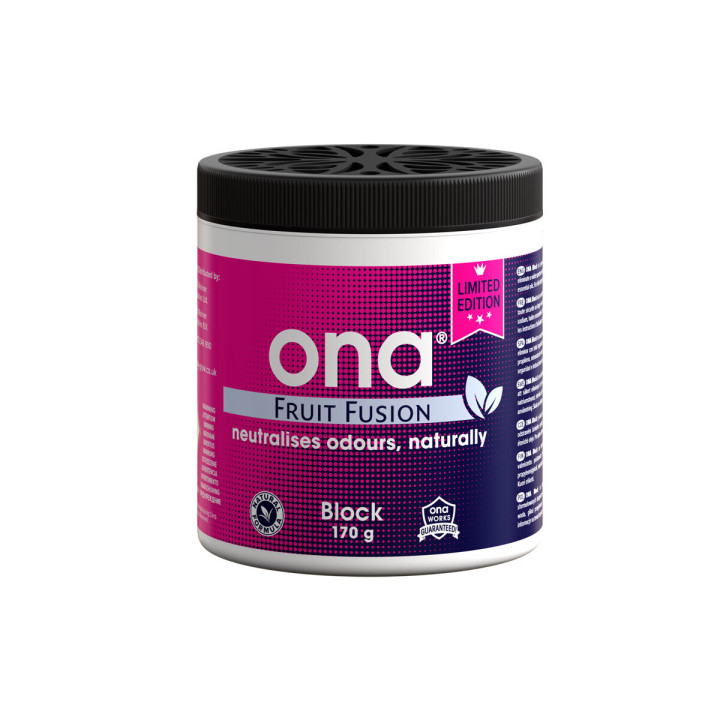 Ona Block Fruit Fusion 170g - Neutralizador de Olores - Neutralizadores y Ambientadores