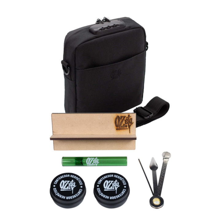 Shoulderbag OZETA con clave - Control de olores - Parafernalia