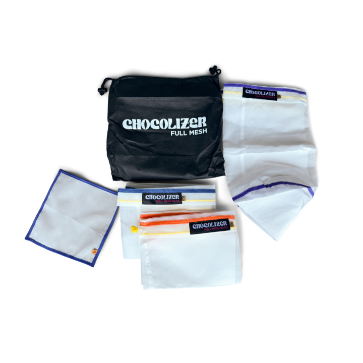 Bolsas Full Mesh 120 L Chocolizer Poppins Lab - Pack 3 - Agua y hielo