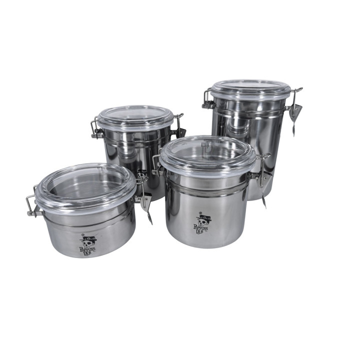 Bote Hermético de Acero Inoxidable 800ml - Poppins Lab - Botes