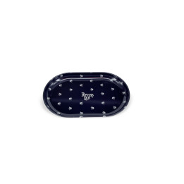 Bandeja de Metal Negra 130x80mm - Poppins Lab - Bandejas
