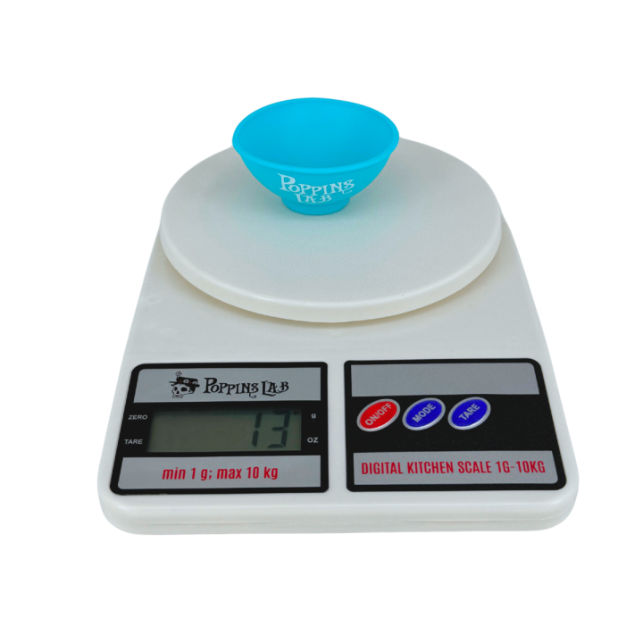 Báscula Digital Poppins Lab 1g-10kg - Precisión y Funcionalidad - Envasado