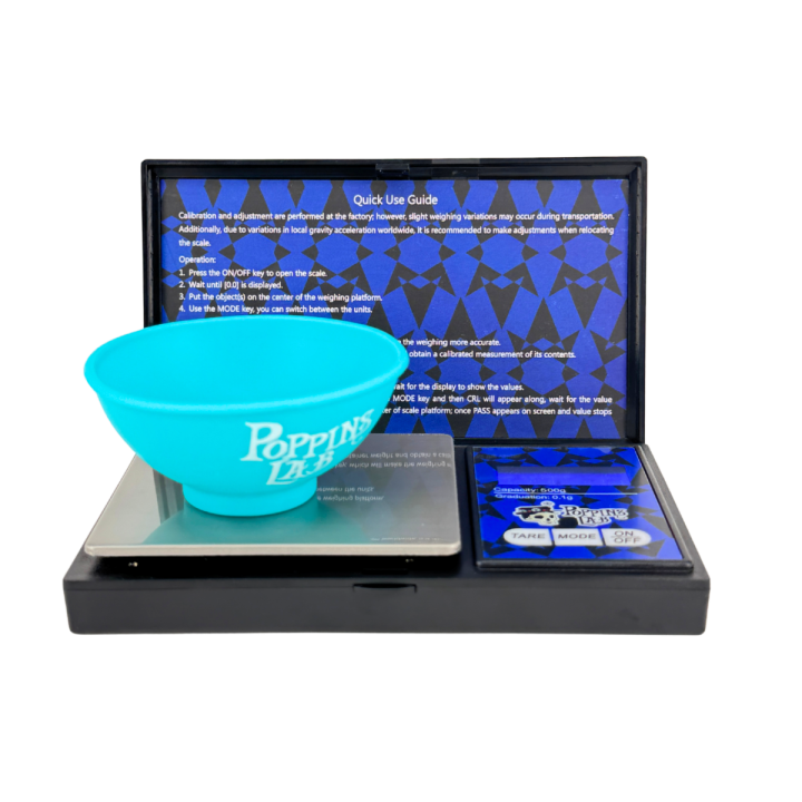 Báscula Digital 0,01–200g Poppins Lab - Precisión y Portabilidad - Envasado
