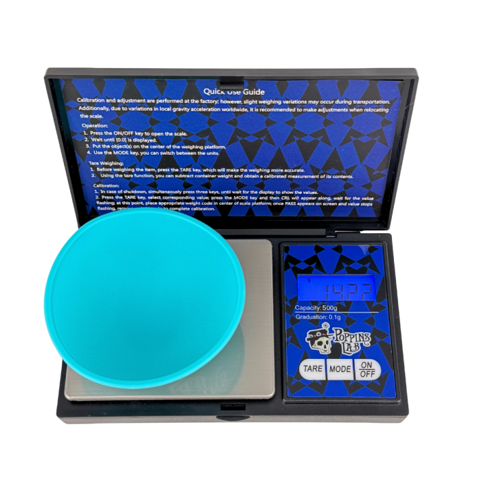Báscula Digital 0,01–200g Poppins Lab - Precisión y Portabilidad - Envasado