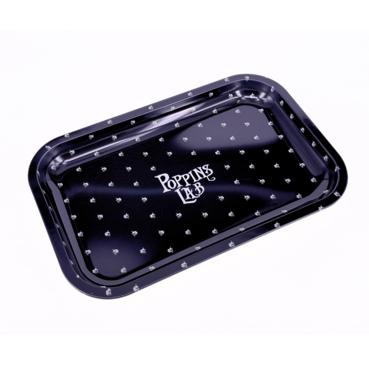 Bandeja de Metal Negra 275x175mm Poppins Lab - Suministros Hortícolas - Bandejas