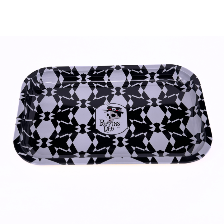 Bandeja de Metal Gris 275x175mm Poppins Lab - Suministros Hortícolas - Bandejas