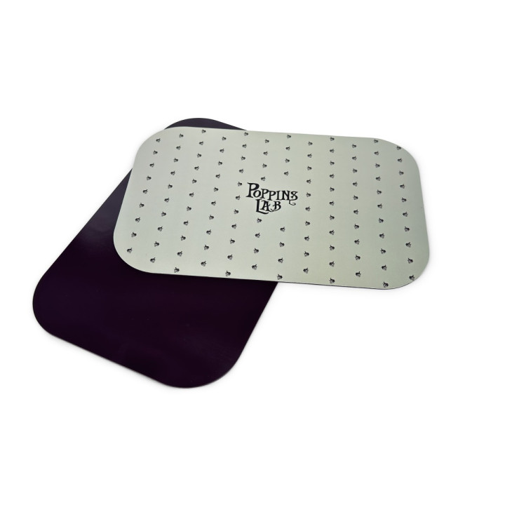 Bandeja de Metal Beige 288x188mm - Poppins Lab - Bandejas