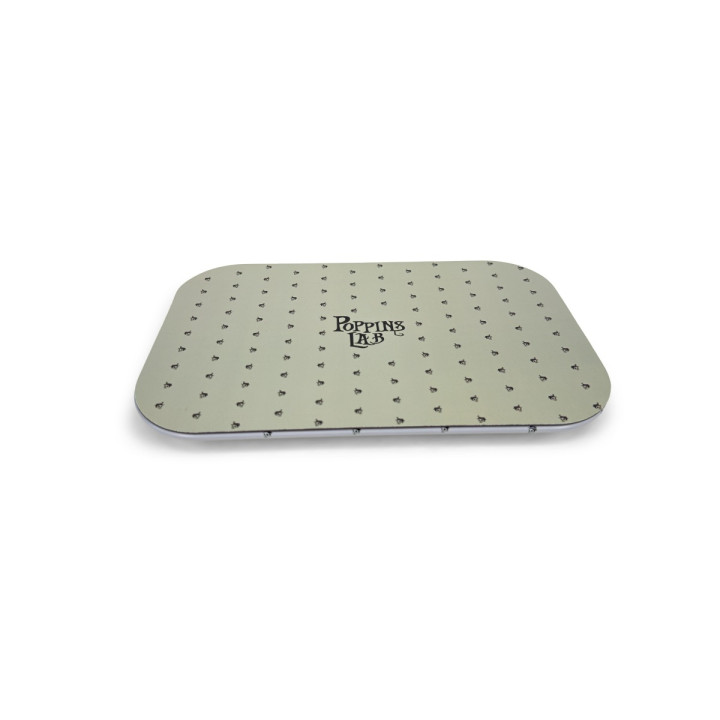 Bandeja de Metal Beige 288x188mm - Poppins Lab - Bandejas