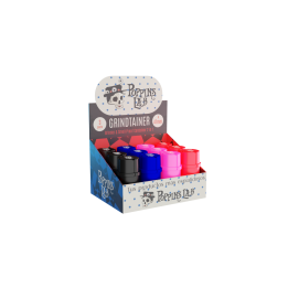 Grinder y Contenedor Anti-Olor Poppins Lab - Display 12uds - Parafernalia
