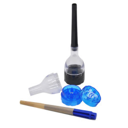 Grinder & Cone Filler Poppins Lab - Display 12 uds - Parafernalia