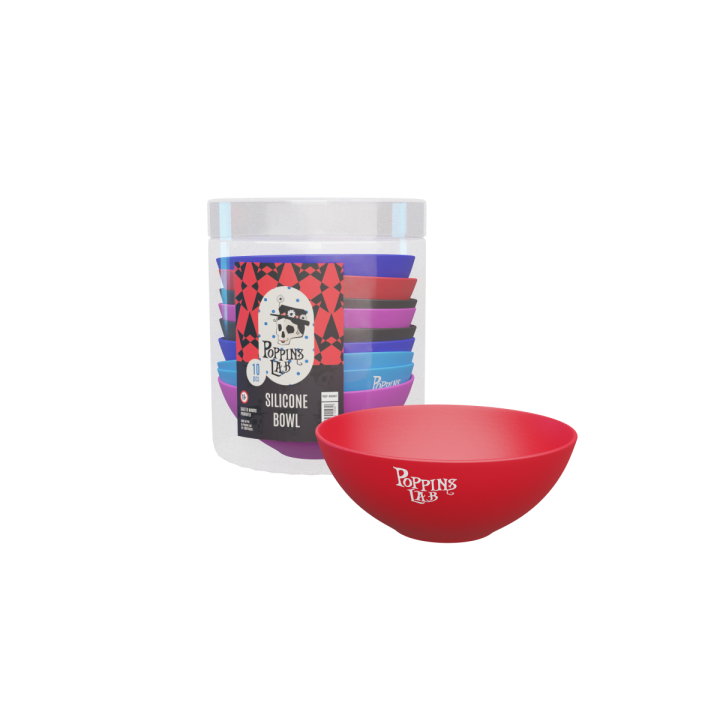 Cuenco de Silicona 67mm - Poppins Lab (10 uds) - Parafernalia