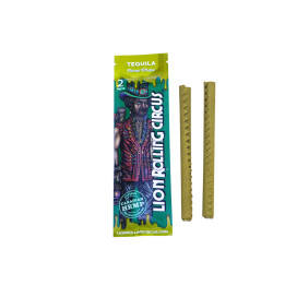 Papel Hemp Wrap Tequila - LION ROLLING CIRCUS - Papel y conos