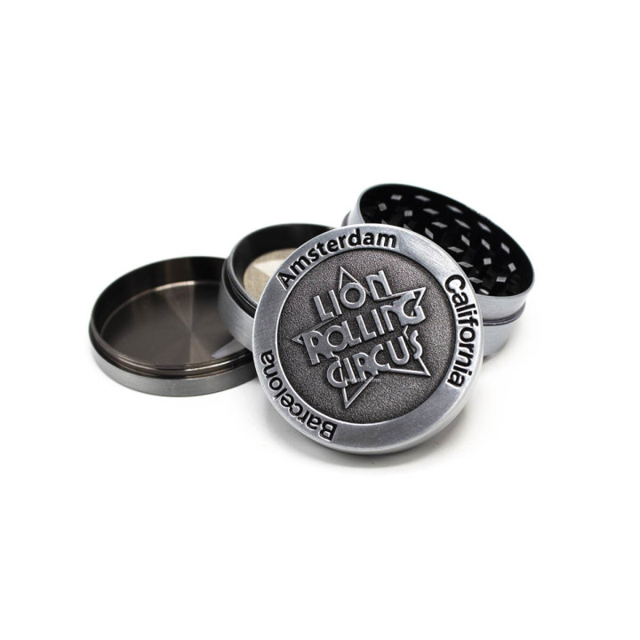 Grinder Magnético 4 Partes LION ROLLING CIRCUS - 12 Ud - Grinders